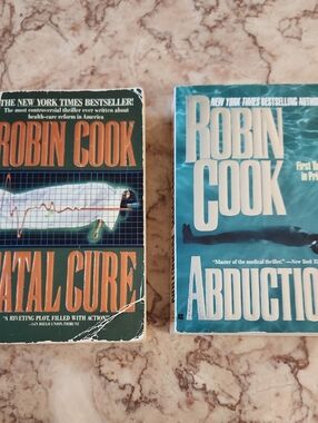 Robin Cook book bundle lot